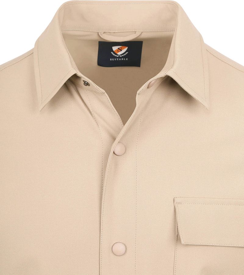 Suitable BASE Shacket Beige - Größe S günstig online kaufen