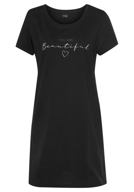 Vivance Dreams Bigshirt mit Frontdruck günstig online kaufen