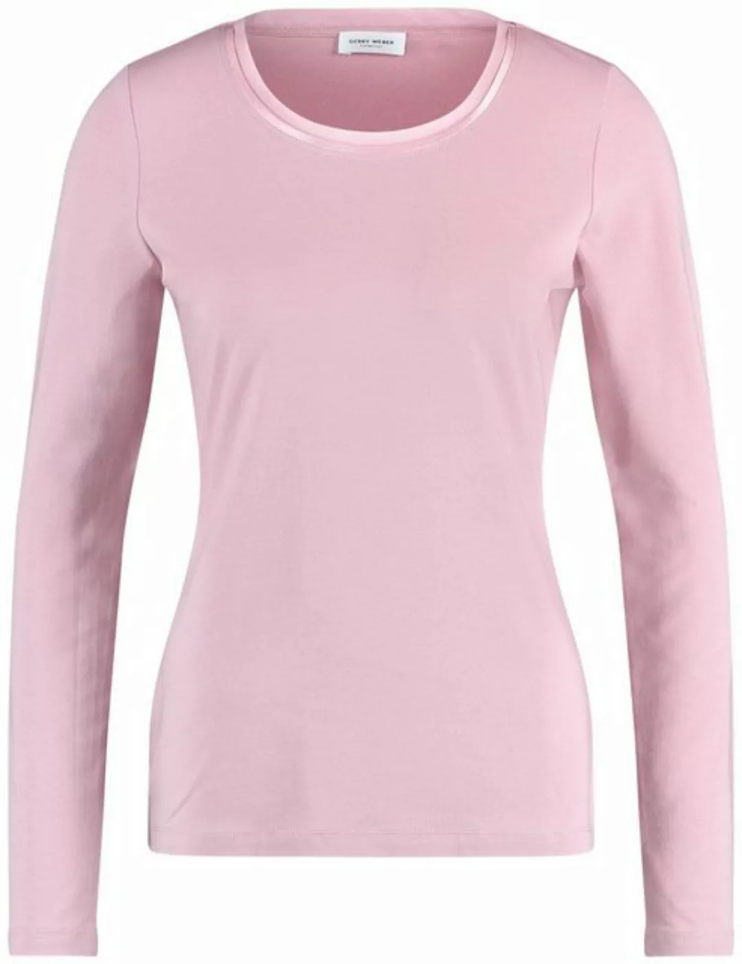 GERRY WEBER T-Shirt 370294-35060 satinierte Ausschnittblende günstig online kaufen