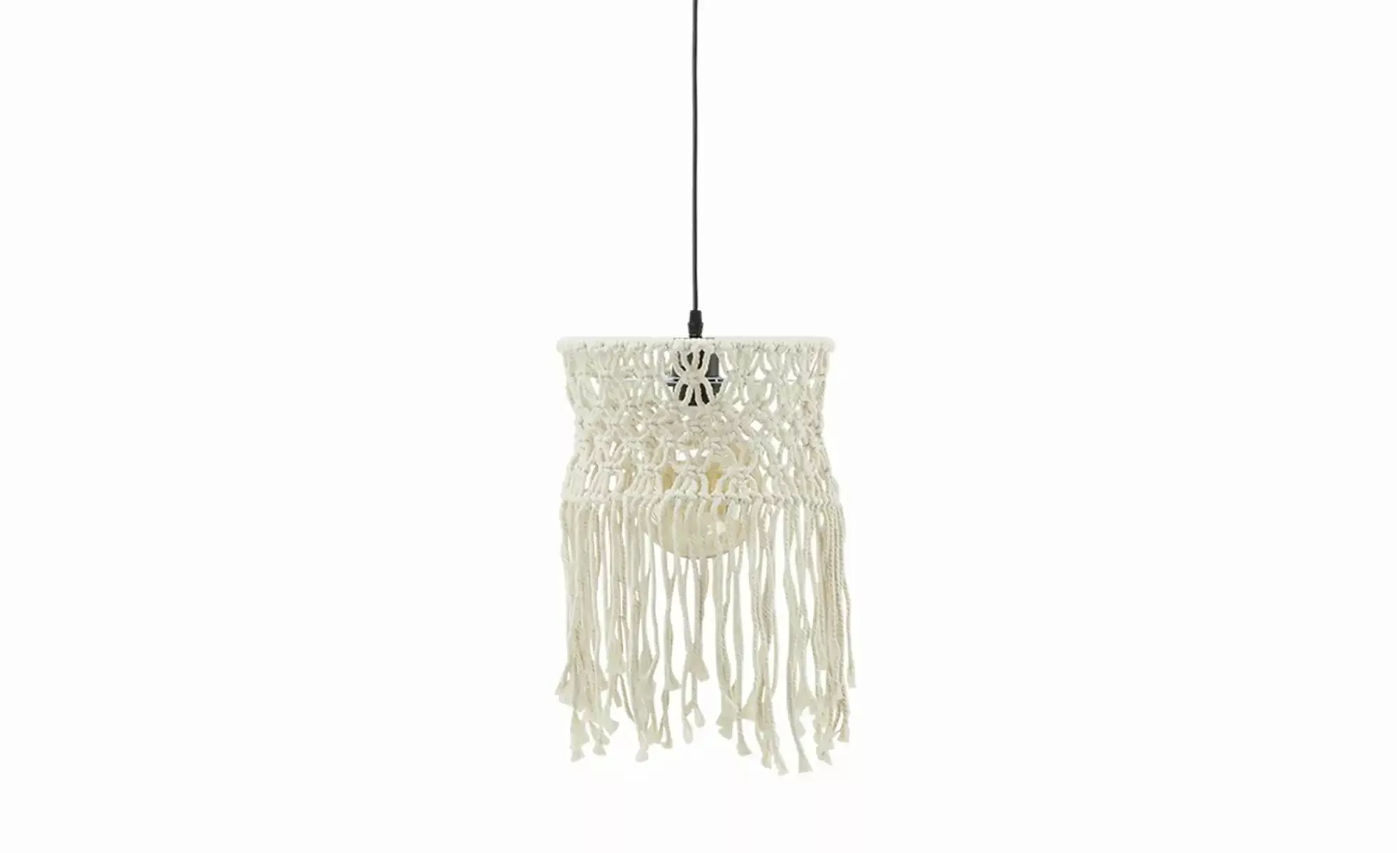 KHG Pendelleuchte   ¦ beige ¦ Maße (cm): H: 150  Ø: 25 Lampen & Leuchten > günstig online kaufen