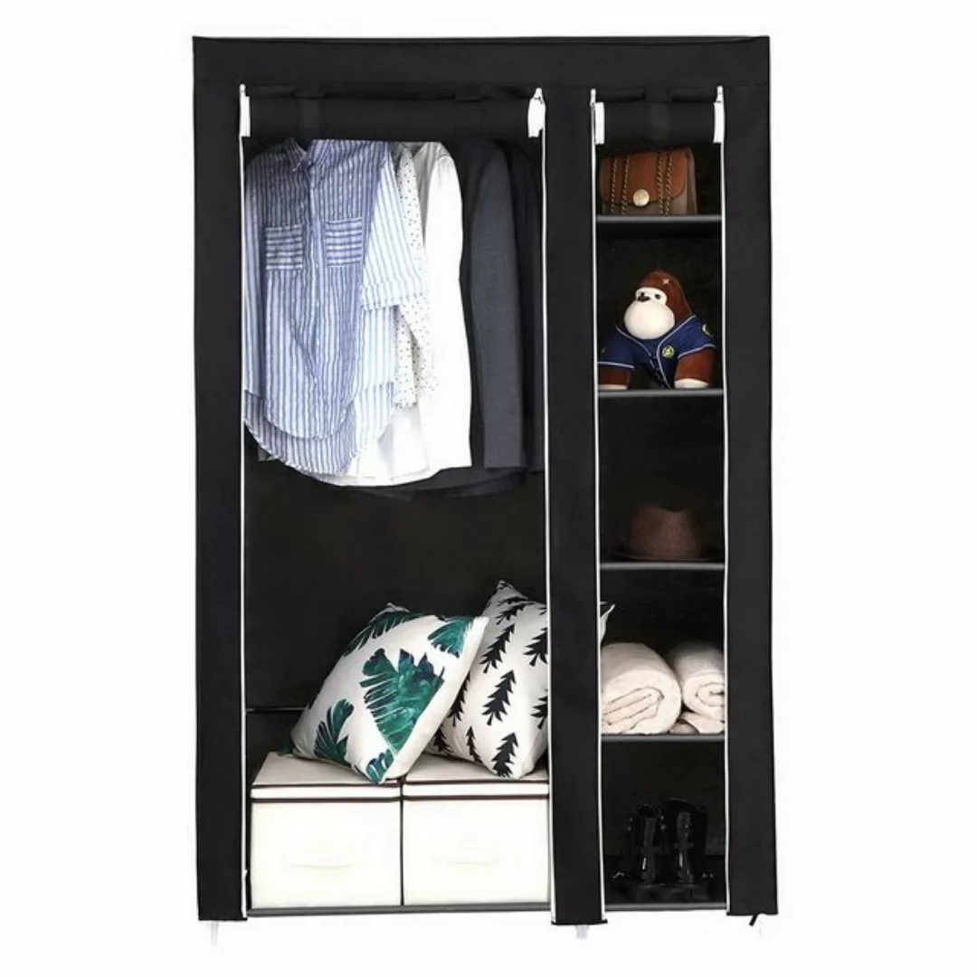 Rutaqian Kleiderschrank Tragbarer Schrank,Kleiderschrank,106x44x170cm Kleid günstig online kaufen