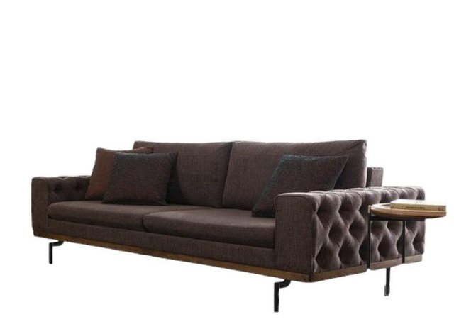 JVmoebel Chesterfield-Sofa Dreisitzer Sofa 3 Sitzer Stoffsofa Sofas Modern günstig online kaufen