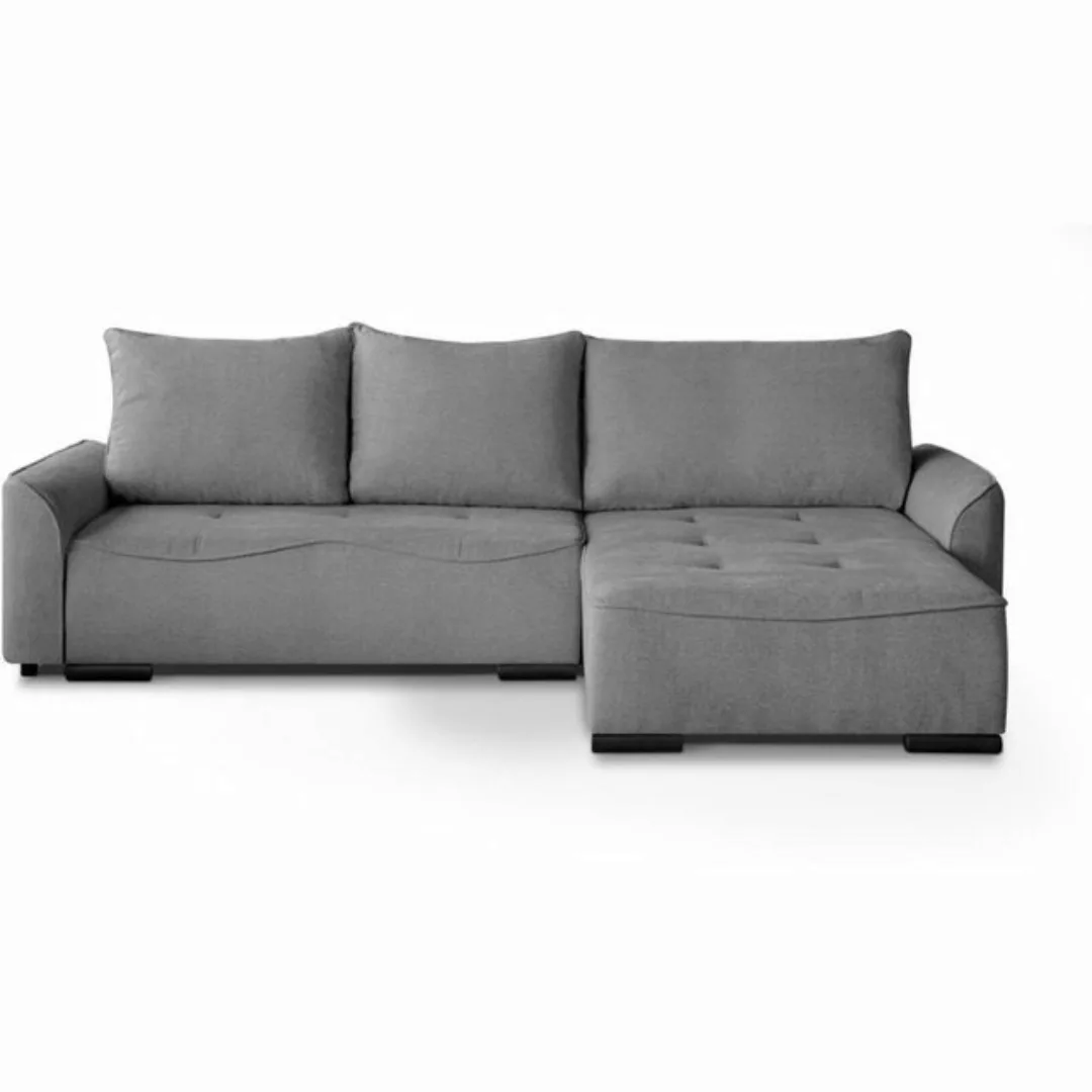 Beautysofa Ecksofa Satin L, mit universelle Ottomane, Schlafecke mit Schlaf günstig online kaufen