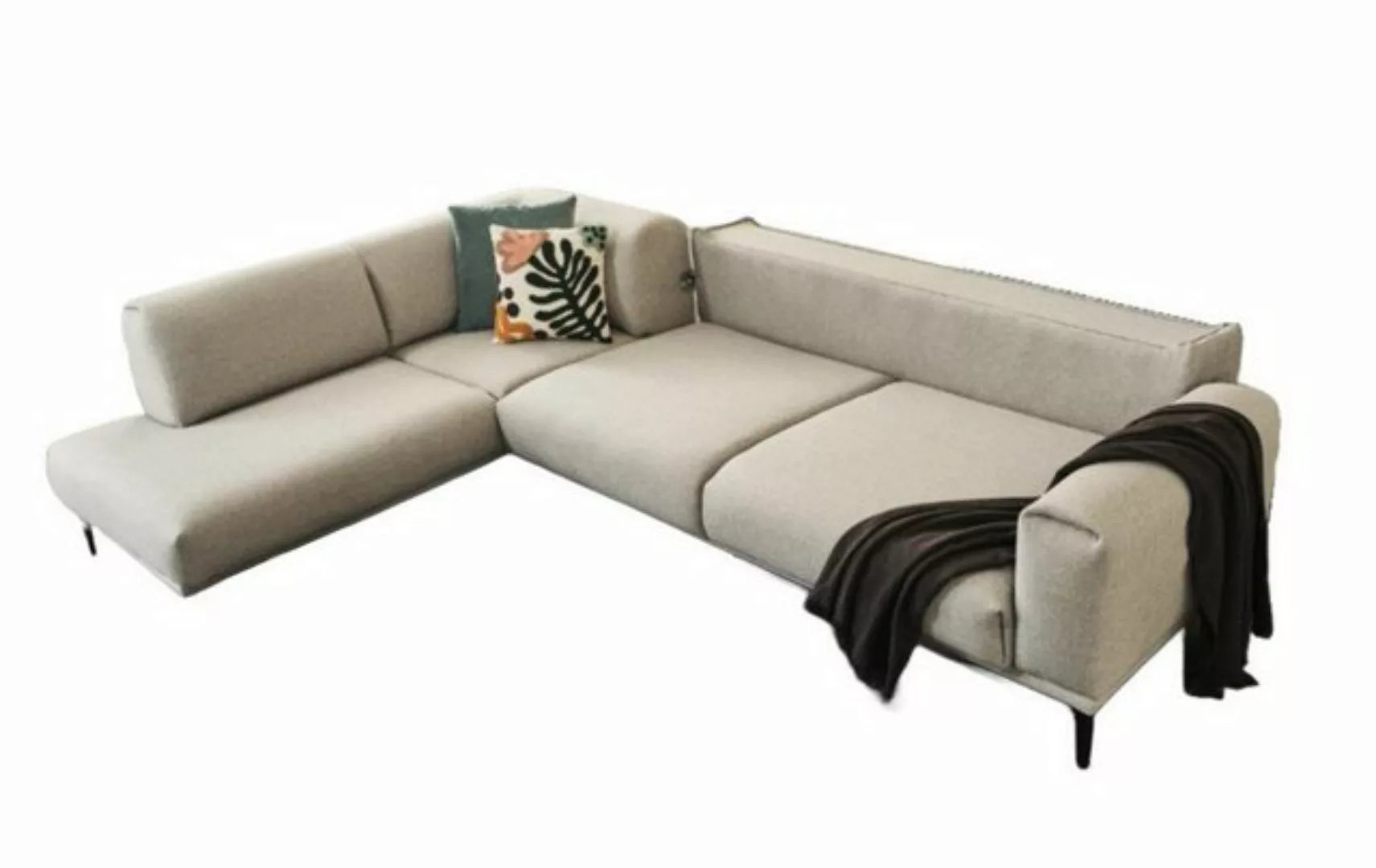 Xlmoebel Ecksofa Neue Designer Couch in L-Form für das Wohnzimmer, weißes E günstig online kaufen