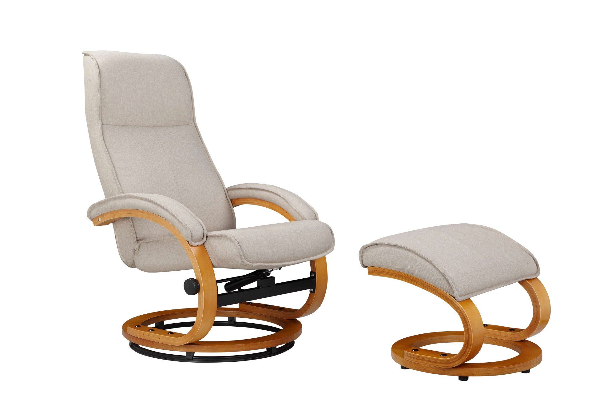 Home affaire Relaxsessel "Paris, TV-Sessel mit Hocker und manueller Liegefu günstig online kaufen