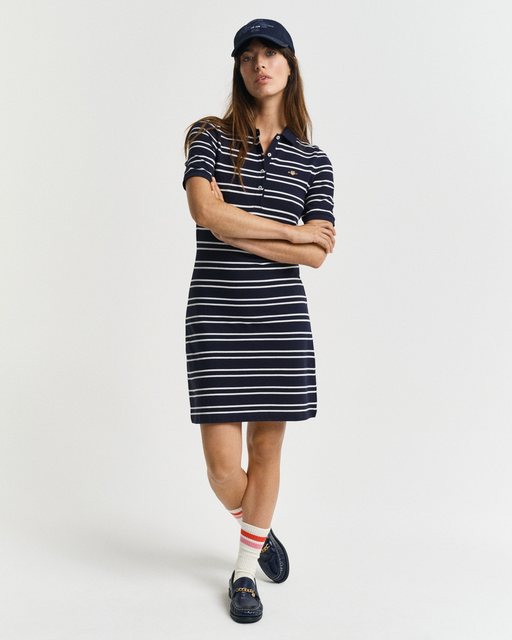 Gant Polokleid STRIPE SHIELD SS PIQUE POLO DRESS günstig online kaufen