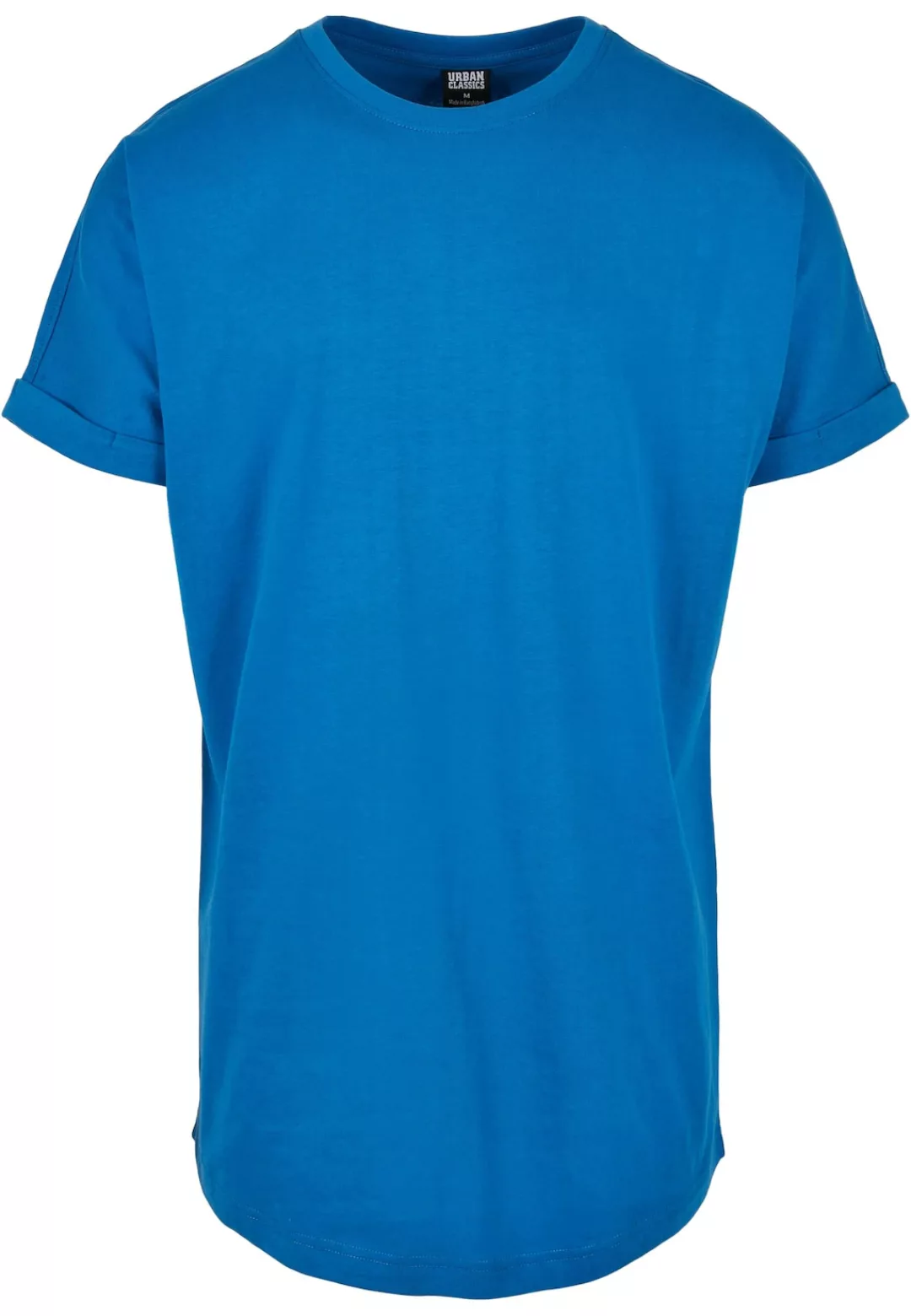 URBAN CLASSICS T-Shirt "Urban Classics Herren Long Shaped Turnup Tee", (1 t günstig online kaufen