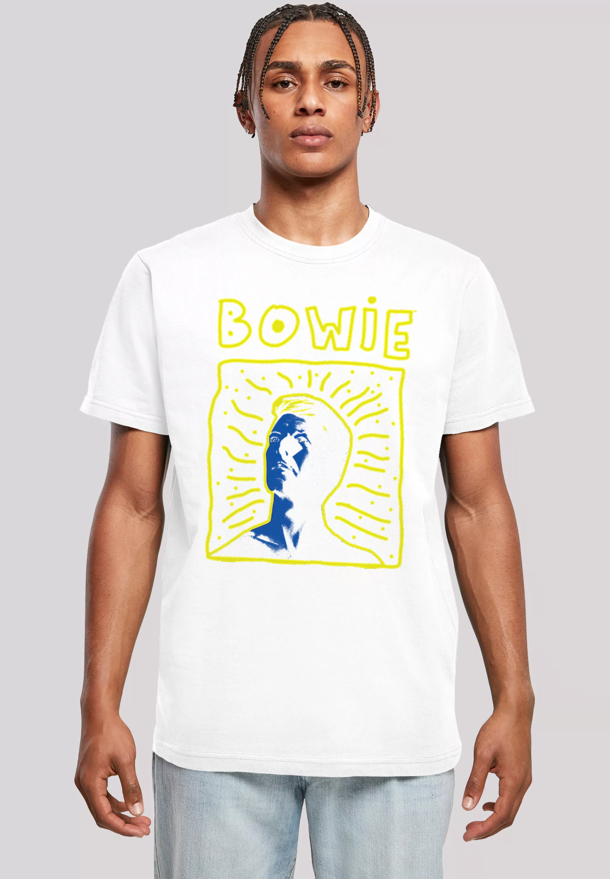 F4NT4STIC T-Shirt "T-Shirt David Bowie 90s Frame", Herren,Premium Merch,Reg günstig online kaufen