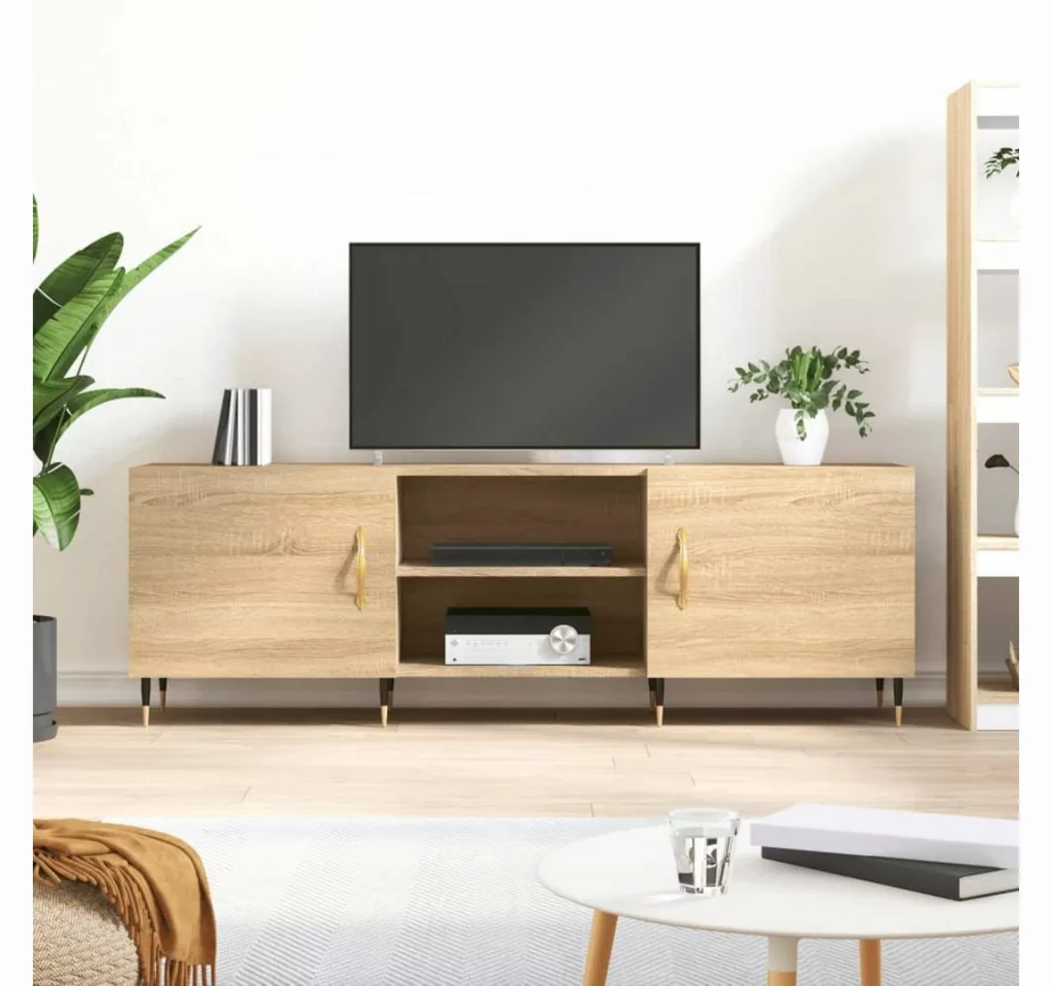 furnicato TV-Schrank Sonoma-Eiche 150x30x50 cm Holzwerkstoff günstig online kaufen