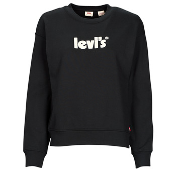 Levi´s ® Graphic Standard Sweatshirt XS Crew Seasonal Poster Logo Caviar günstig online kaufen