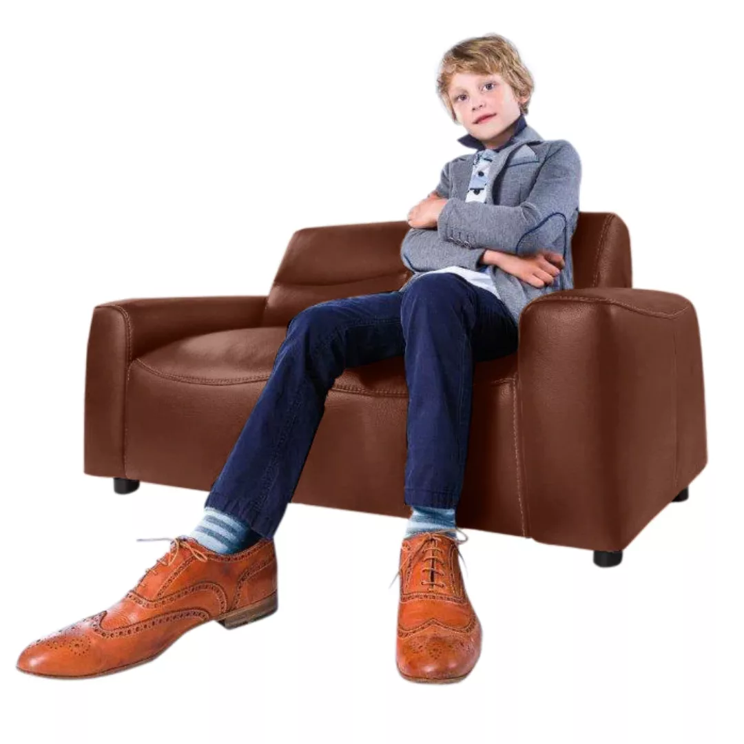 W.SCHILLIG 2-Sitzer "william mini", Kindersofa im edlen Look, Breite 112 cm günstig online kaufen