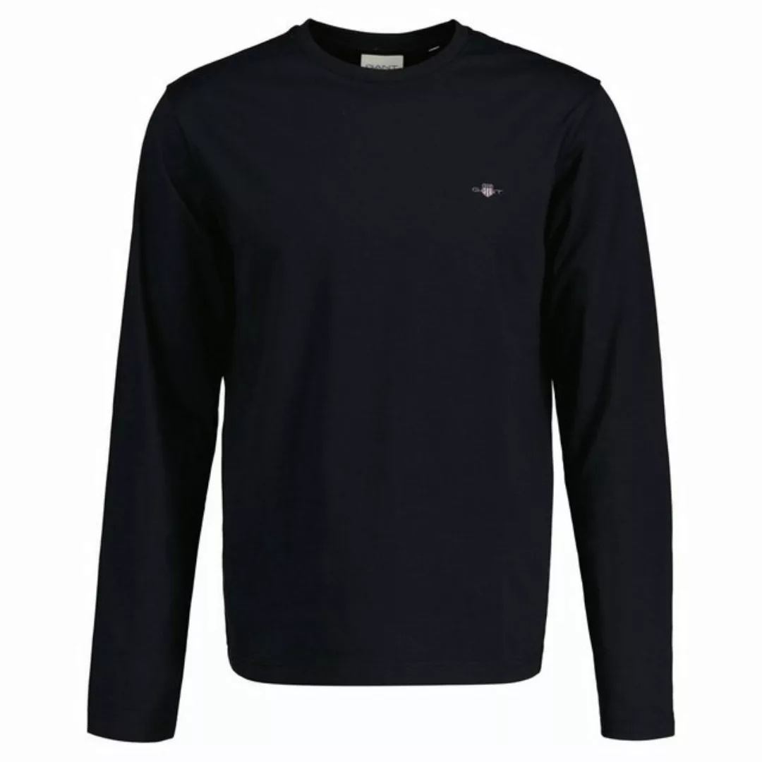 Gant Langarmshirt "REG SHIELD LS T-SHIRT", mit Logostickerei auf der Brust günstig online kaufen