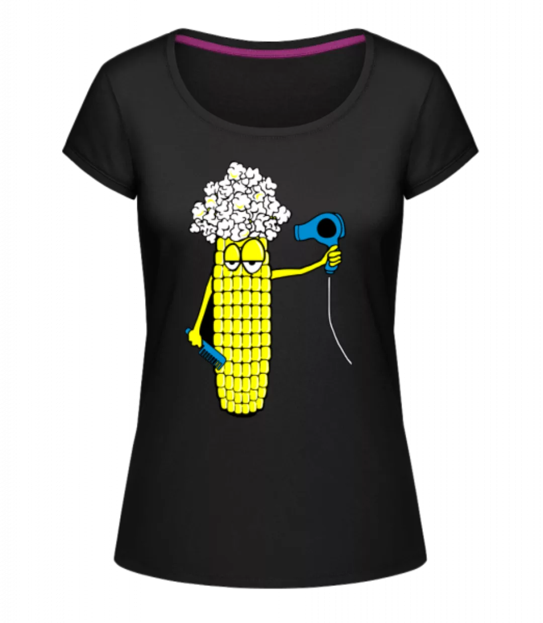 Mais Styling · Frauen T-Shirt U-Ausschnitt günstig online kaufen