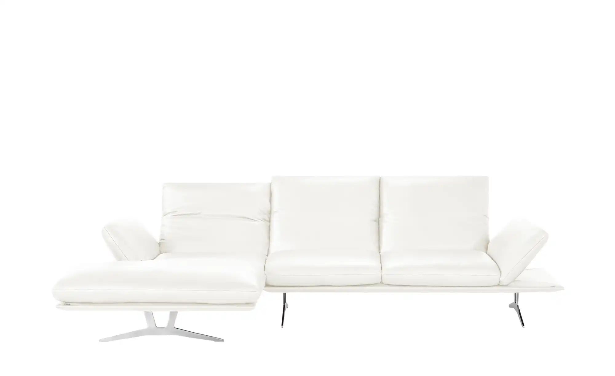 KOINOR Ecksofa Echtleder Francis ¦ weiß ¦ Maße (cm): B: 314 H: 93 T: 159 Po günstig online kaufen