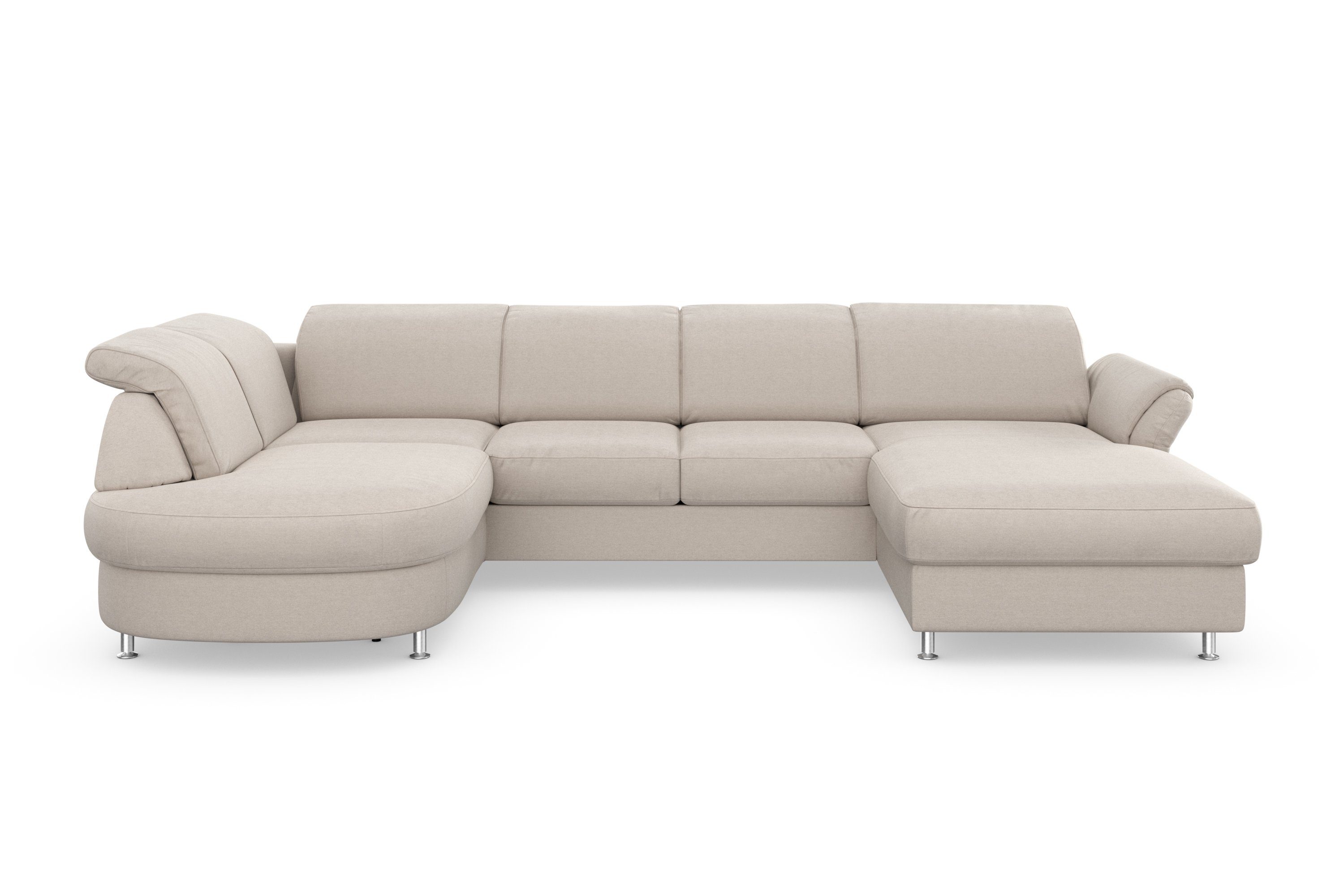 sit&more Wohnlandschaft "Apulia U-Form", wahlweise Bettfunktion, Bettkasten günstig online kaufen