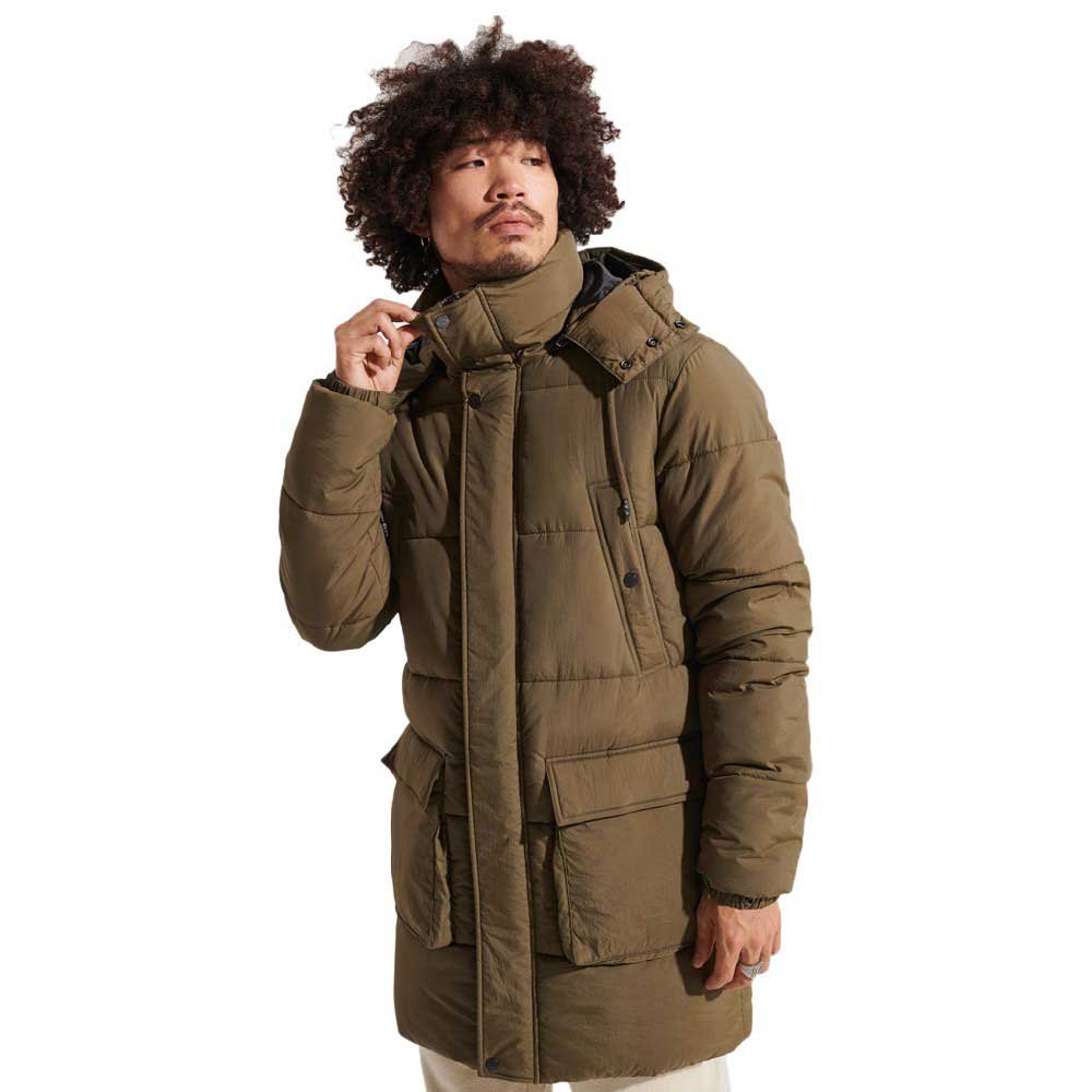 Superdry Expedition Padded Parka XS Dark Moss günstig online kaufen