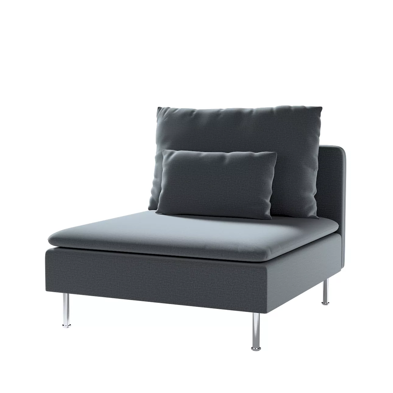 Bezug für Söderhamn Sitzelement 1, graphite, Bezug für Sitzelement 1, Ingri günstig online kaufen