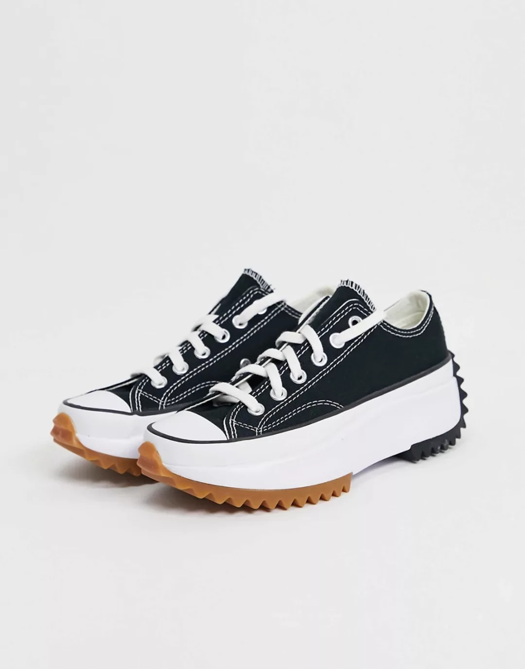 Converse – Run Star Hike Ox – Sneaker in Schwarz günstig online kaufen