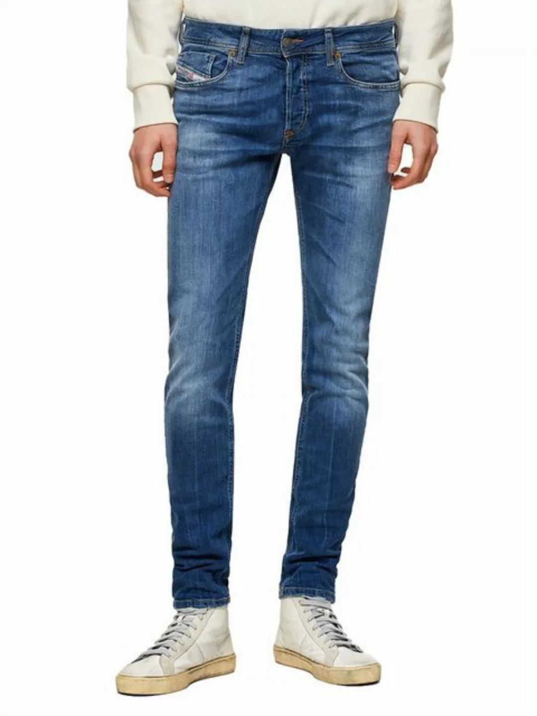 Diesel Skinny-fit-Jeans Low Waist Stretch Hose - Sleenker X 009PK günstig online kaufen