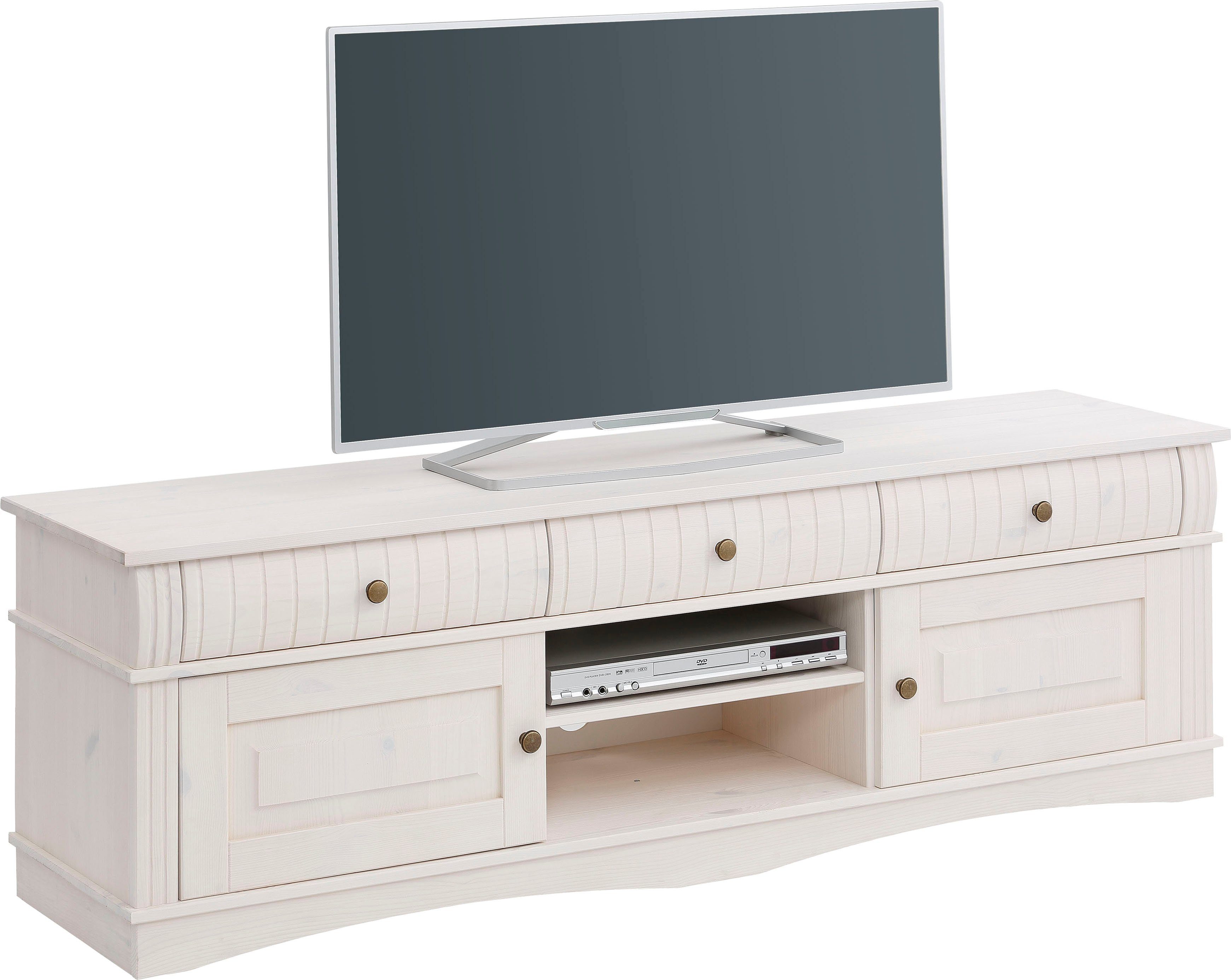 Home affaire Lowboard "Teresa", (Maße (B/T/H): 154/37/49 cm), Kommode aus m günstig online kaufen