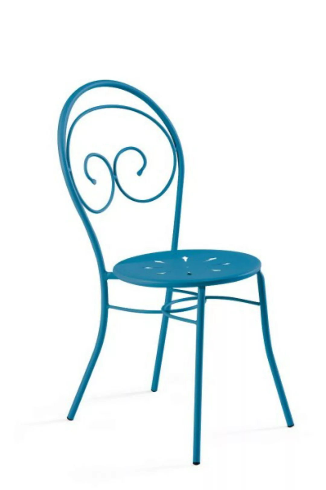 Stuhl Landhausstil Mimmo blau günstig online kaufen