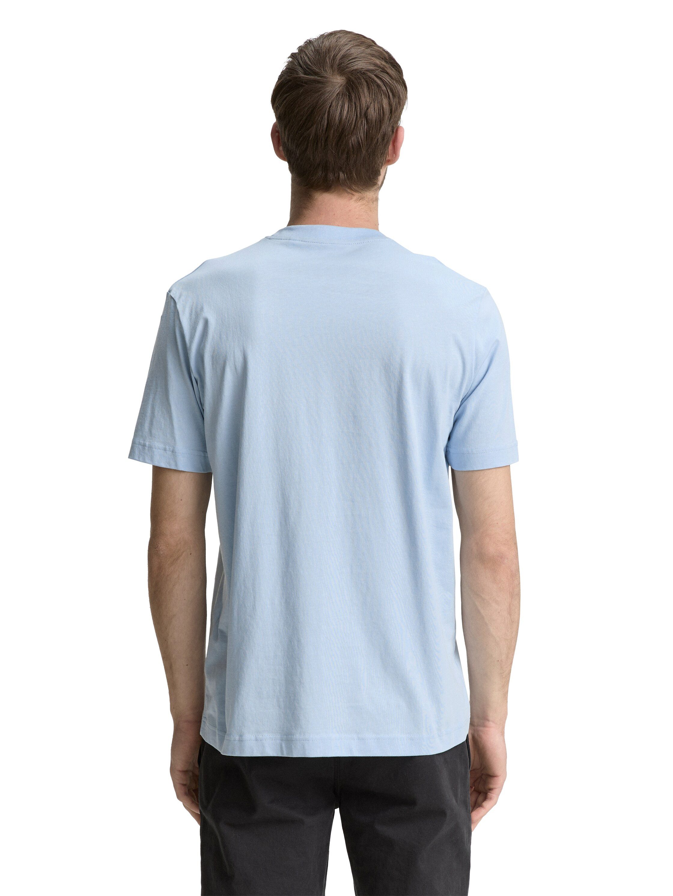 TOM TAILOR T-Shirt mit großem Logofrontprint günstig online kaufen