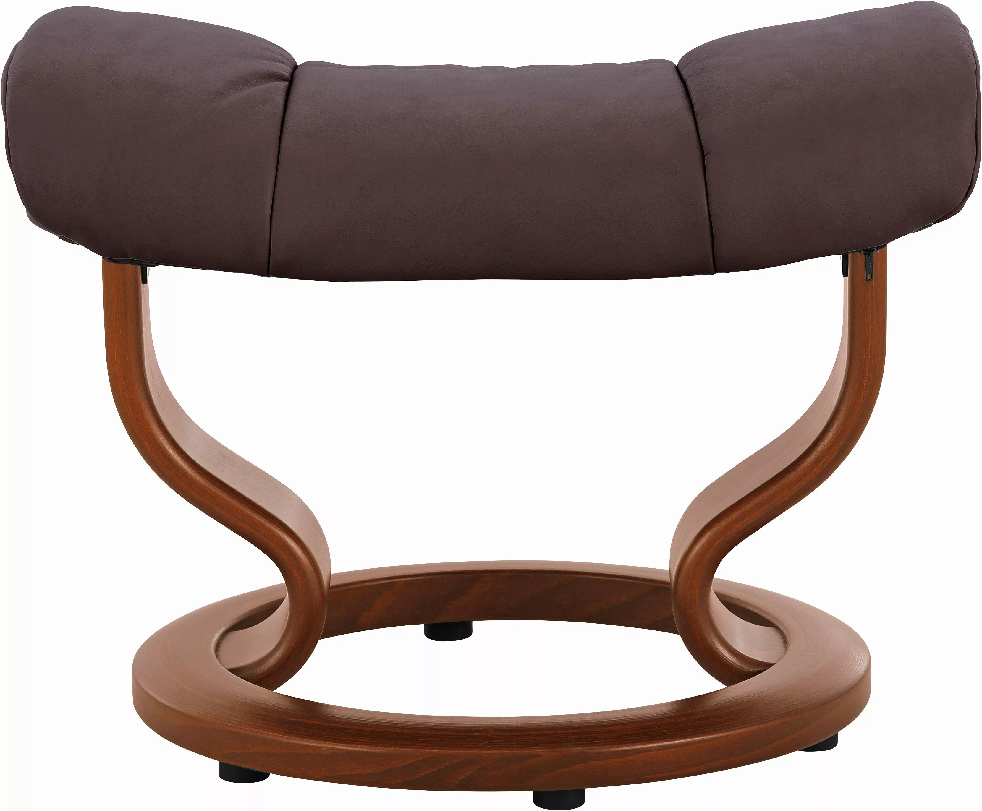 Stressless Hocker "Ruby", mit Classic Base, Gestell Eiche, Wenge, Braun & S günstig online kaufen