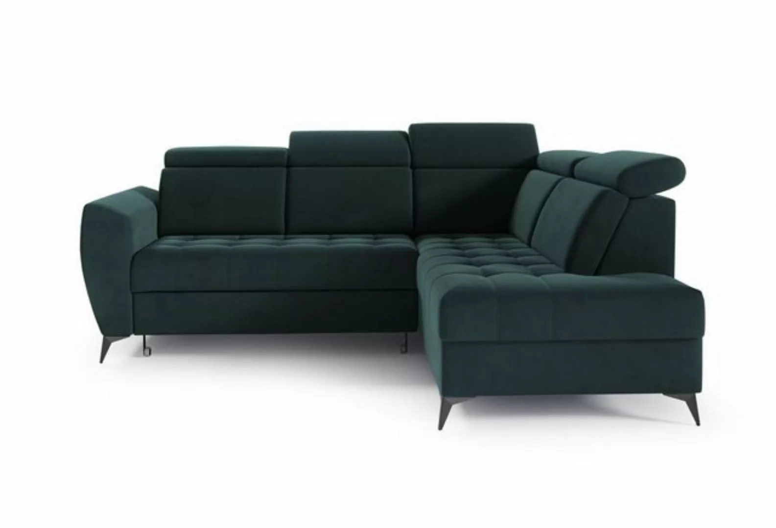 MOEBLO Ecksofa IDAHO II, Couch für Wohnzimmer, Schlafsofa Sofagarnitur Sofa günstig online kaufen