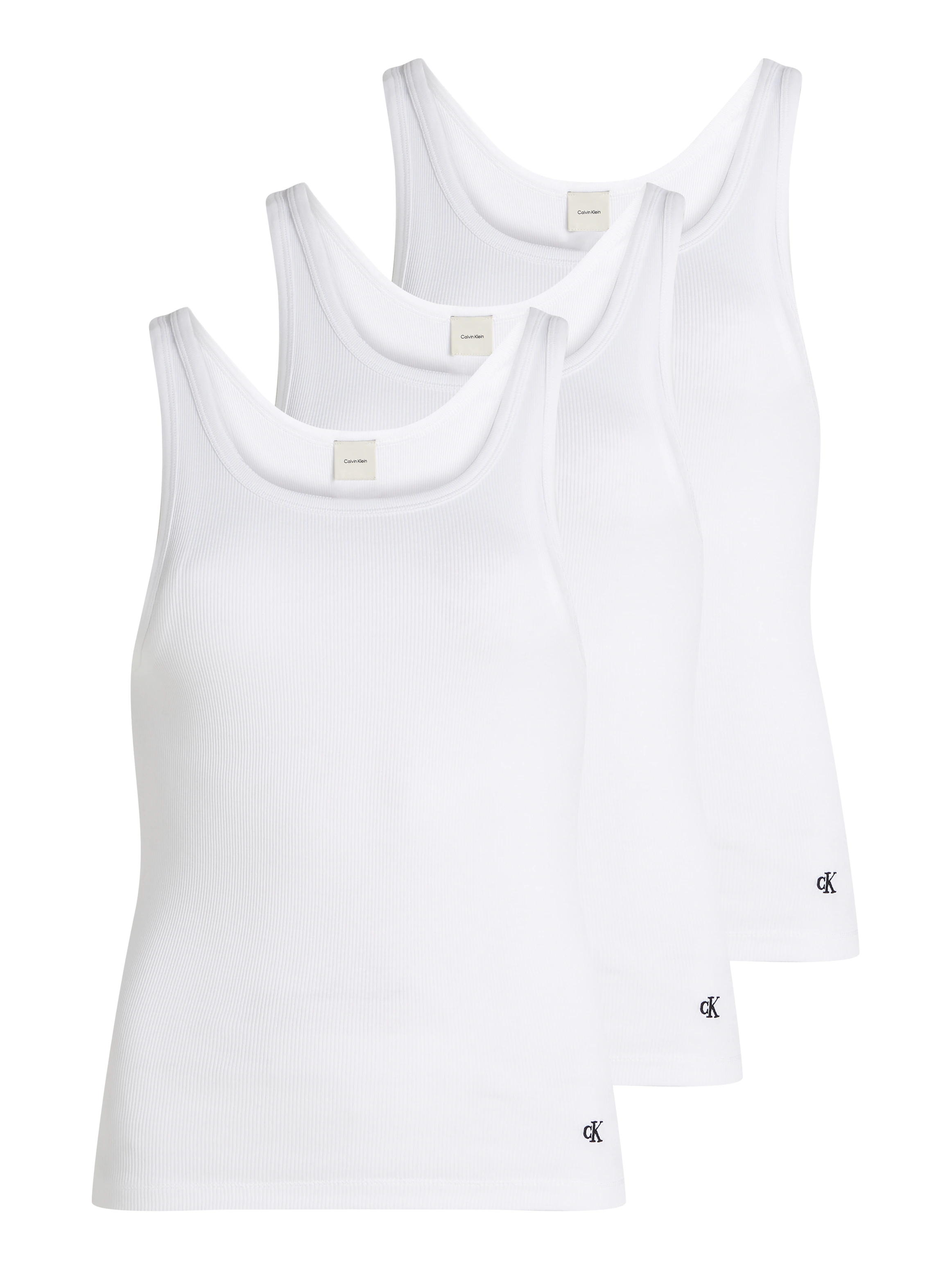 Calvin Klein Underwear Tanktop "SCOOP NECK COTTON TANK 3PK", (Packung, 3 tl günstig online kaufen