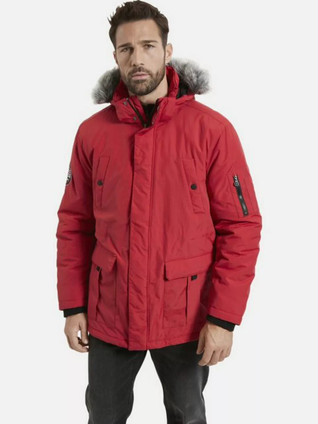 Jan Vanderstorm Outdoorjacke TOMMEN mit Taillen-Tunnelzug, Kapuze günstig online kaufen