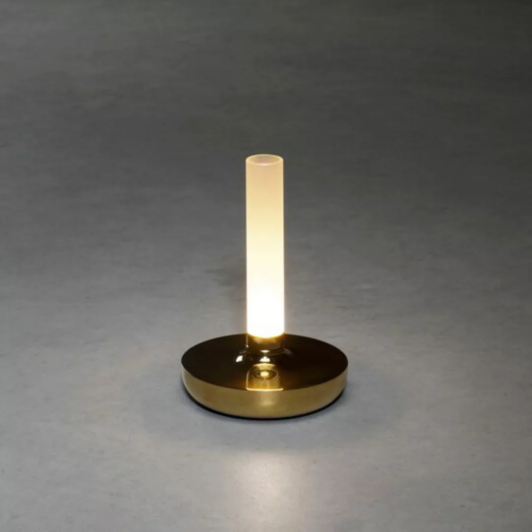 KONSTSMIDE LED Tischleuchte »Biarritz«, Biarritz USB-Tischl. gold, 1800/270 günstig online kaufen