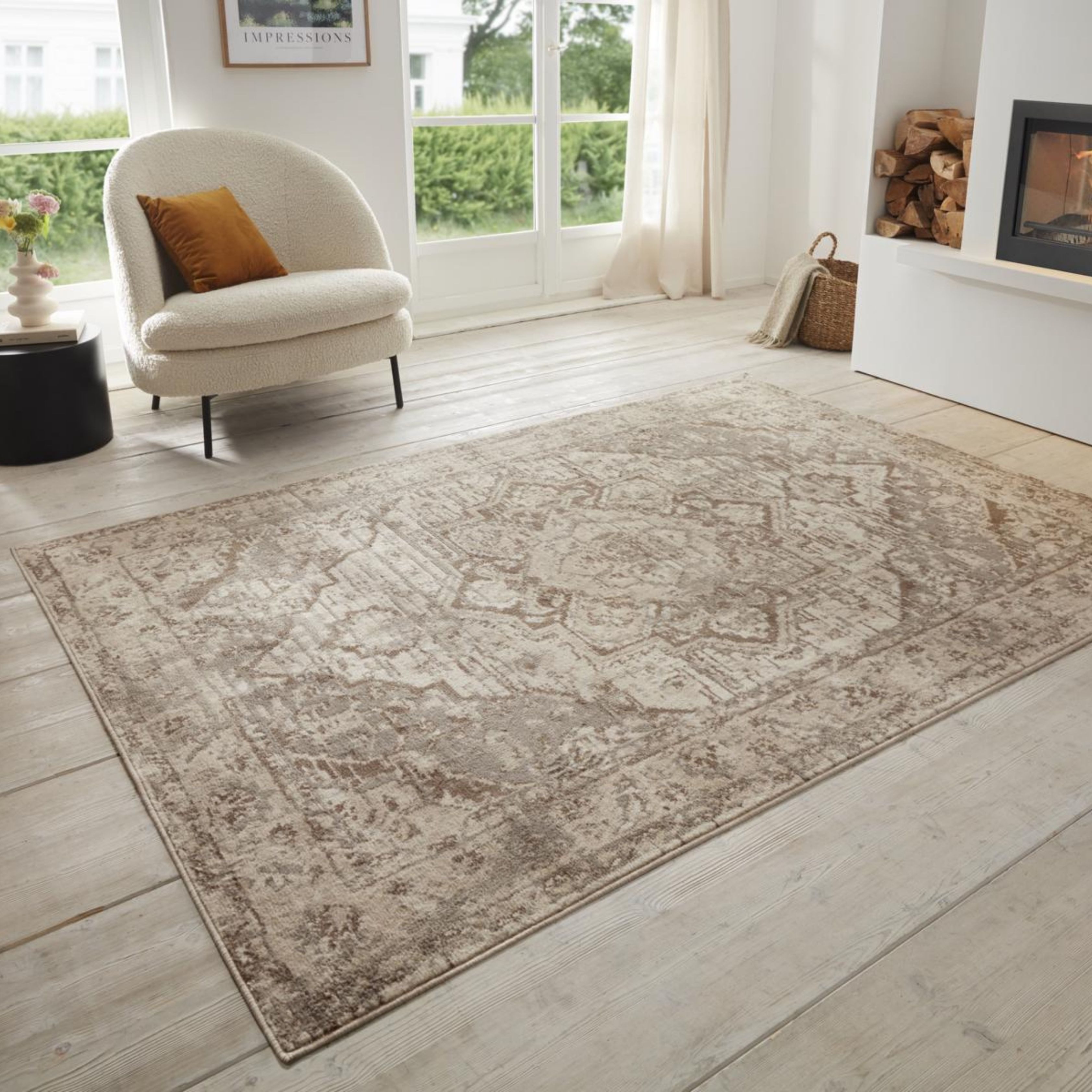 HANSE Home Teppich »Sand«, rechteckig, 8 mm Höhe, Kurzflor, Läufer, Orient, günstig online kaufen