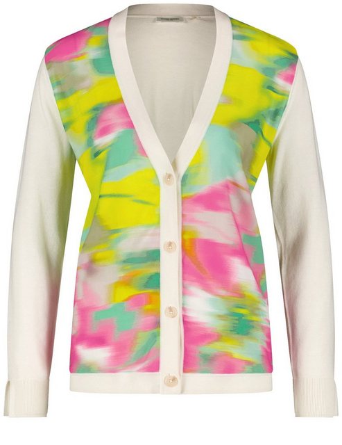 GERRY WEBER Cardigan Cardigan mit Material-Patch günstig online kaufen