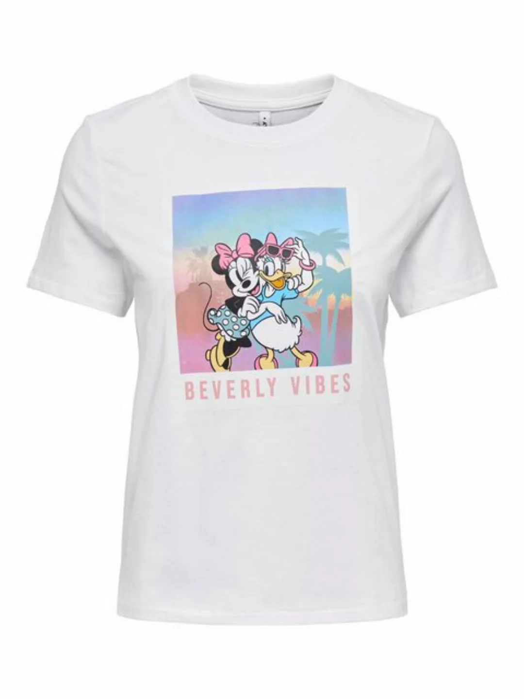 ONLY T-Shirt DISNEY (1-tlg) Plain/ohne Details günstig online kaufen