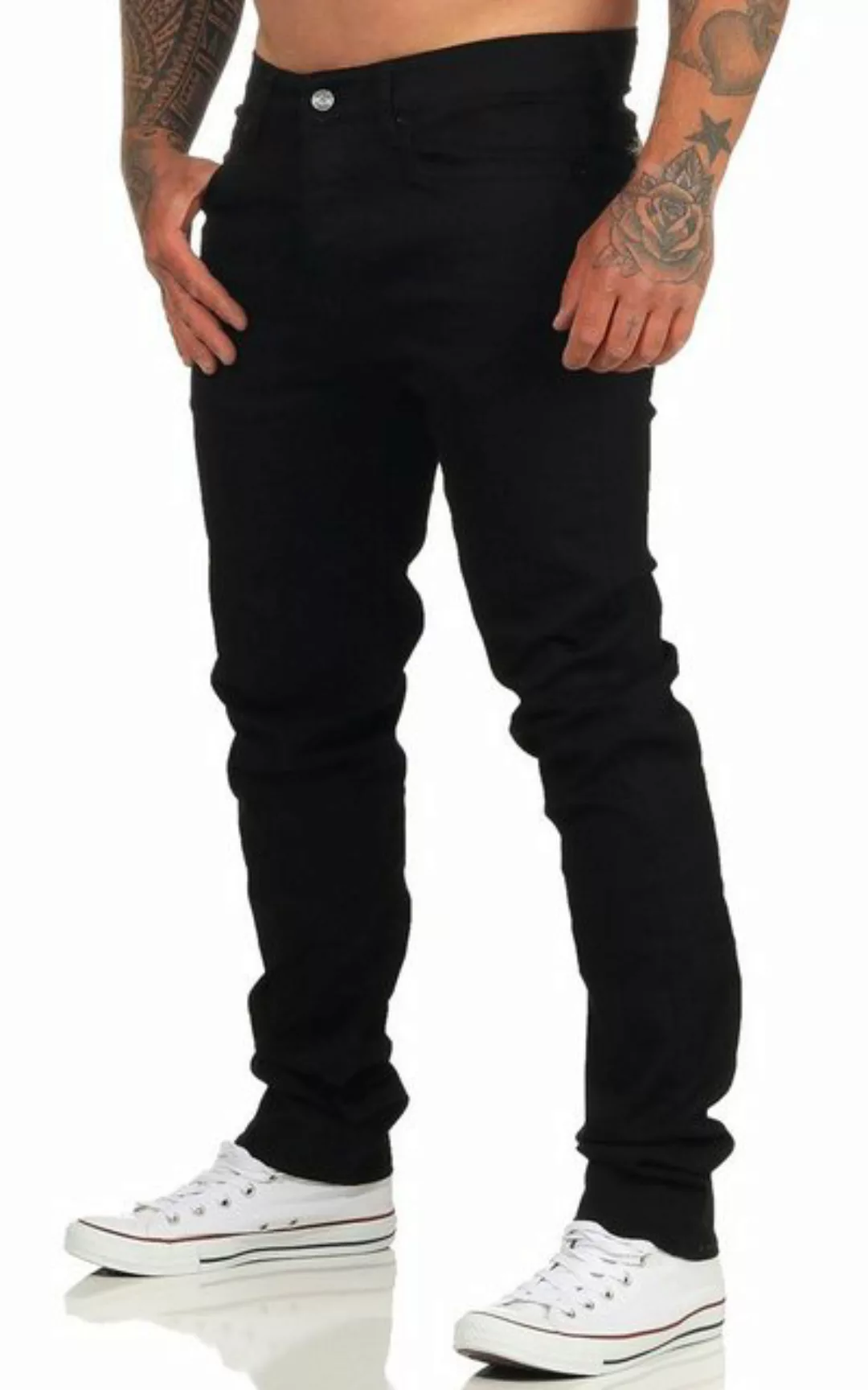 Freeman T. Porter Straight-Jeans Jimmy stretch Denim black günstig online kaufen