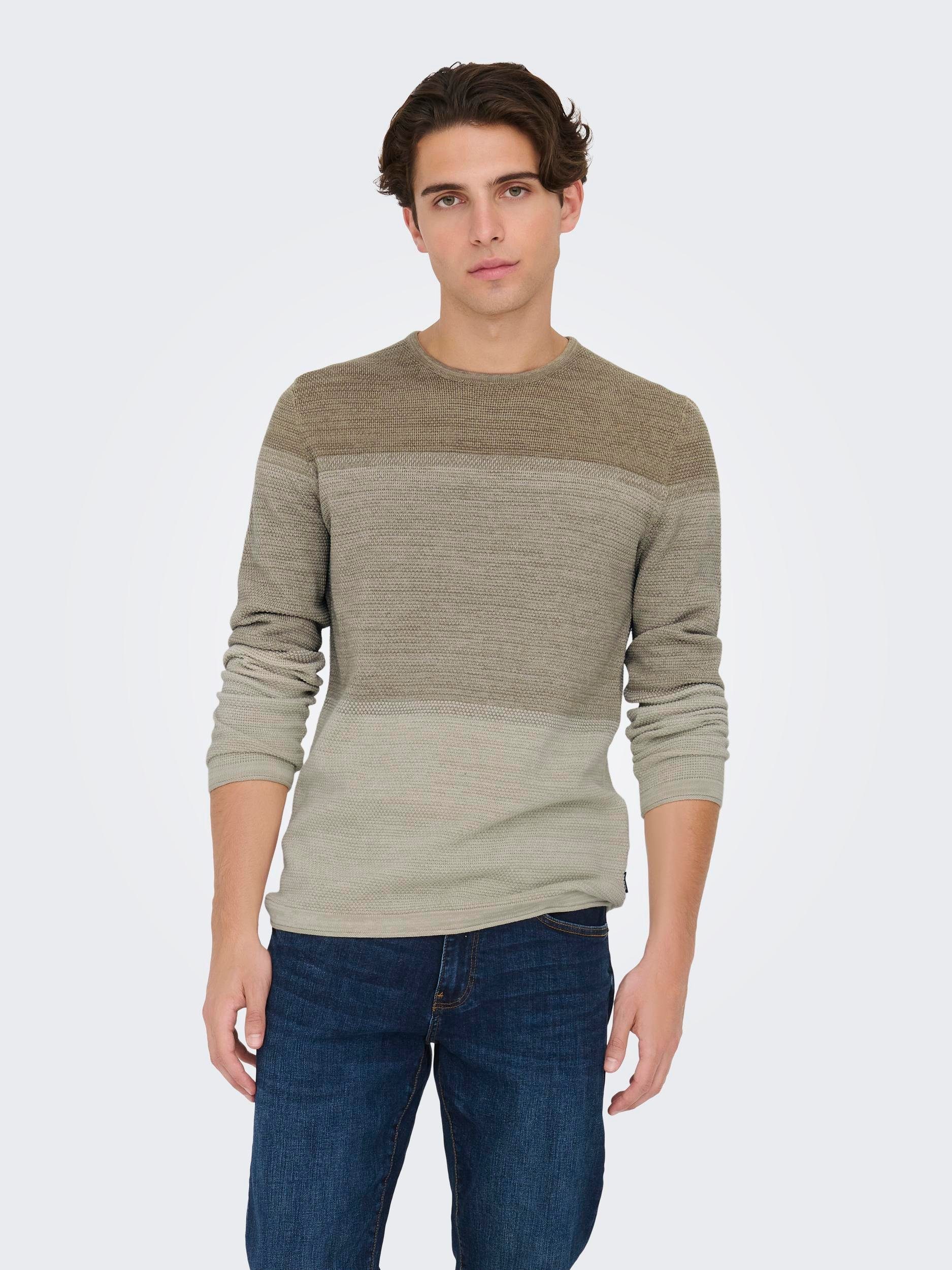 ONLY & SONS Rundhalspullover ONSPANTER REG günstig online kaufen