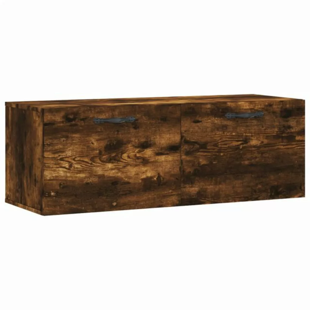 vidaXL Hängeschrank Wandschrank Räuchereiche 100x36,5x35 cm Holzwerkstoff ( günstig online kaufen