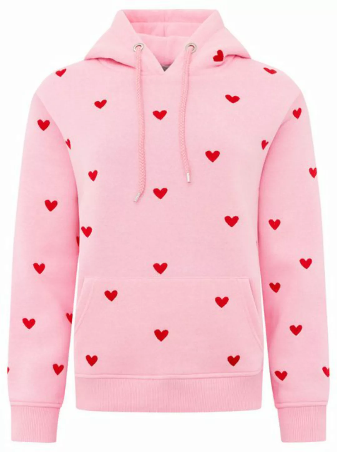 Zwillingsherz Hoodie "Hearts" mit Mini Me Style für Mütter & Töchter günstig online kaufen