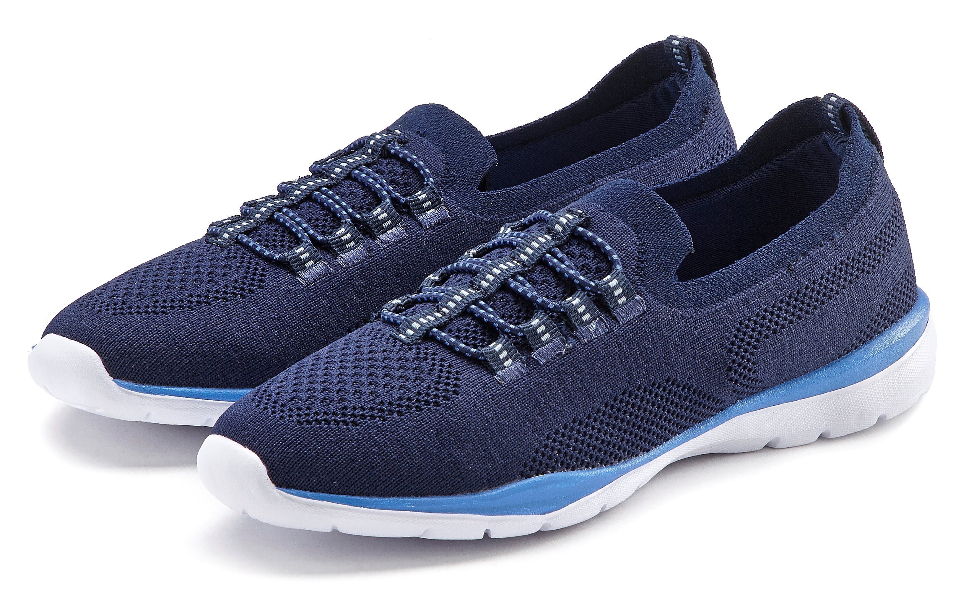 LASCANA Slipper, Halbschuh, leichtes Meshmaterial Sneaker günstig online kaufen