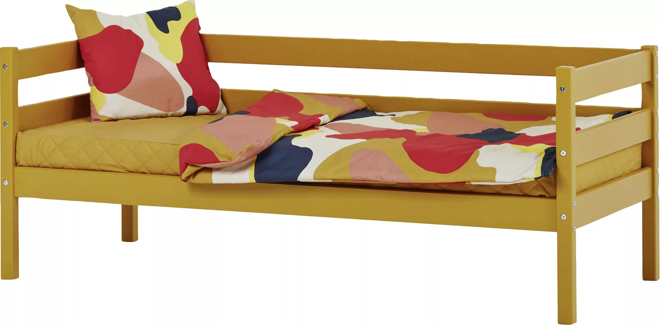Hoppekids Einzelbett "ECO Comfort", (Set), mit Rollrost in 8 Farben, wahlwe günstig online kaufen