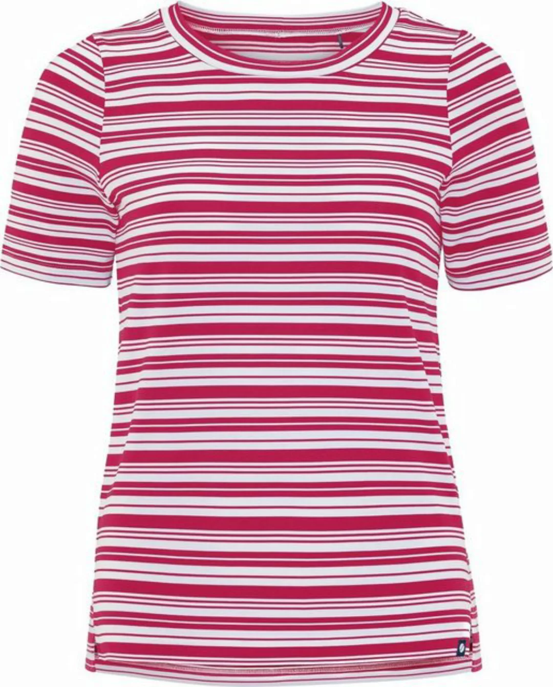 SCHNEIDER Sportswear Kurzarmshirt MAURAW-SHIRT RUBYPINK/WEIß günstig online kaufen