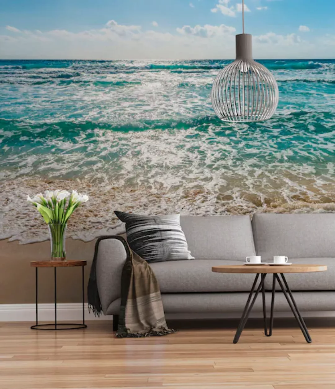 Komar Fototapete »Digitaldruck Vlies - Seaside - Größe 300 x 250 cm«, bedru günstig online kaufen