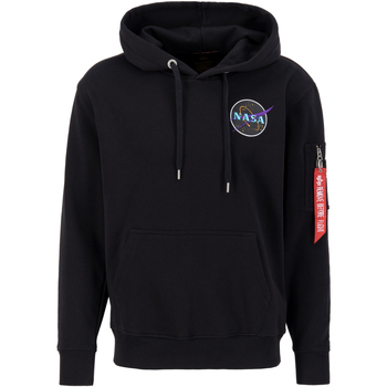 Alpha Industries  Sweatshirt Dark Side Hoodie - black/neon purple günstig online kaufen