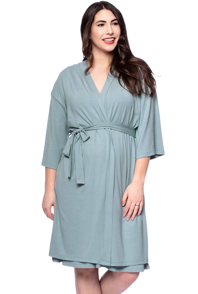 Kimono Morgenmantel Aus Tencel Modal Jersey günstig online kaufen