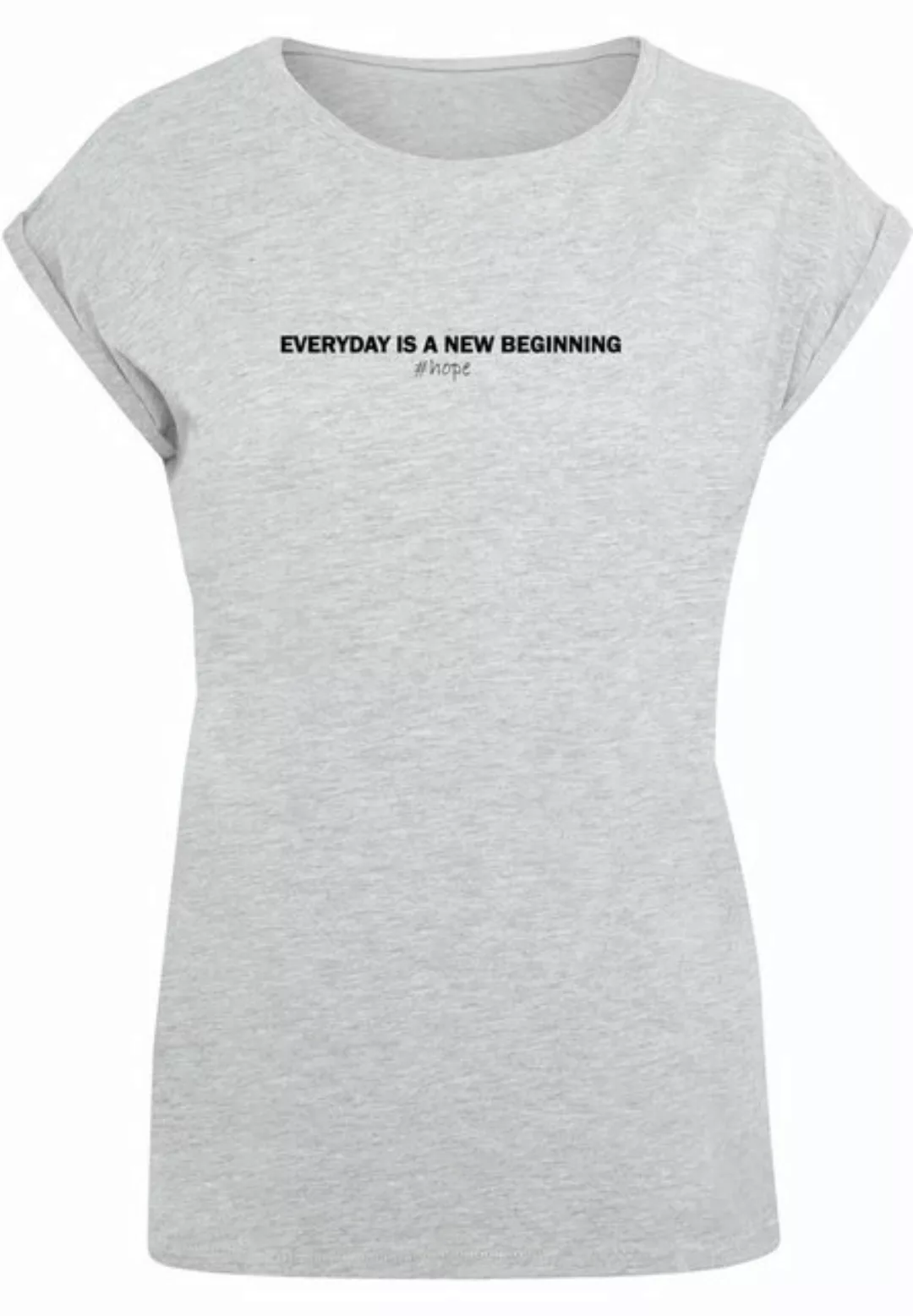 Merchcode T-Shirt Merchcode Damen Ladies Hope Extended Shoulder Tee (1-tlg) günstig online kaufen