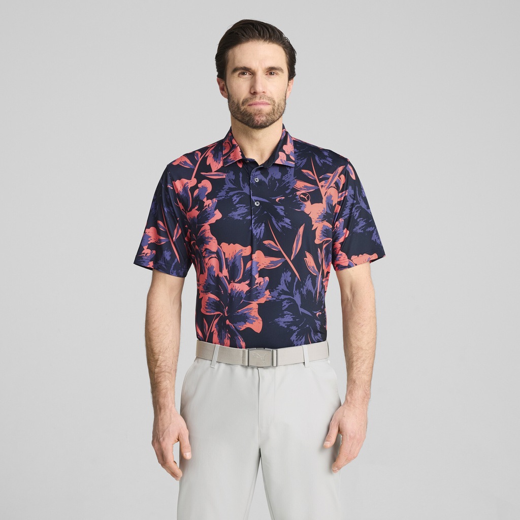 PUMA Poloshirt "MATTR Broken Flower Golf Polo Herren" günstig online kaufen
