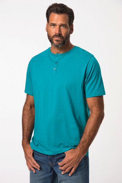 JP1880 T-Shirt Henley Basic Knopfleiste Halbarm günstig online kaufen