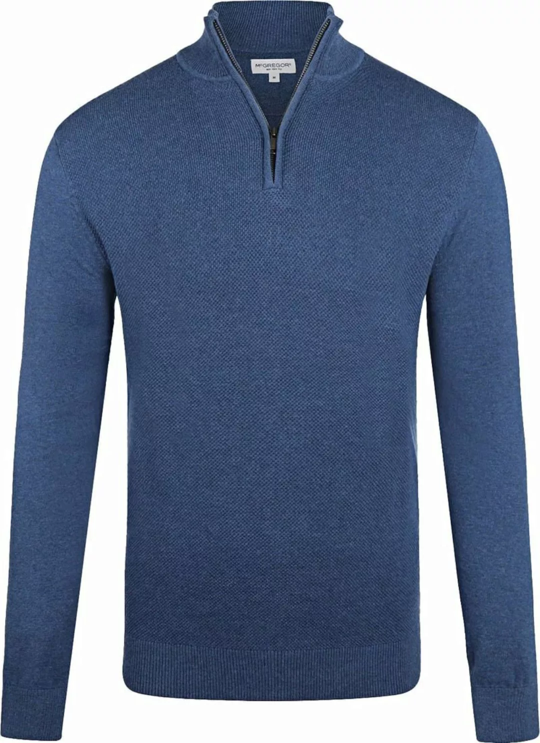 McGregor Half Zip Pullover Wool Mix Dunkelblau - Größe XXL günstig online kaufen
