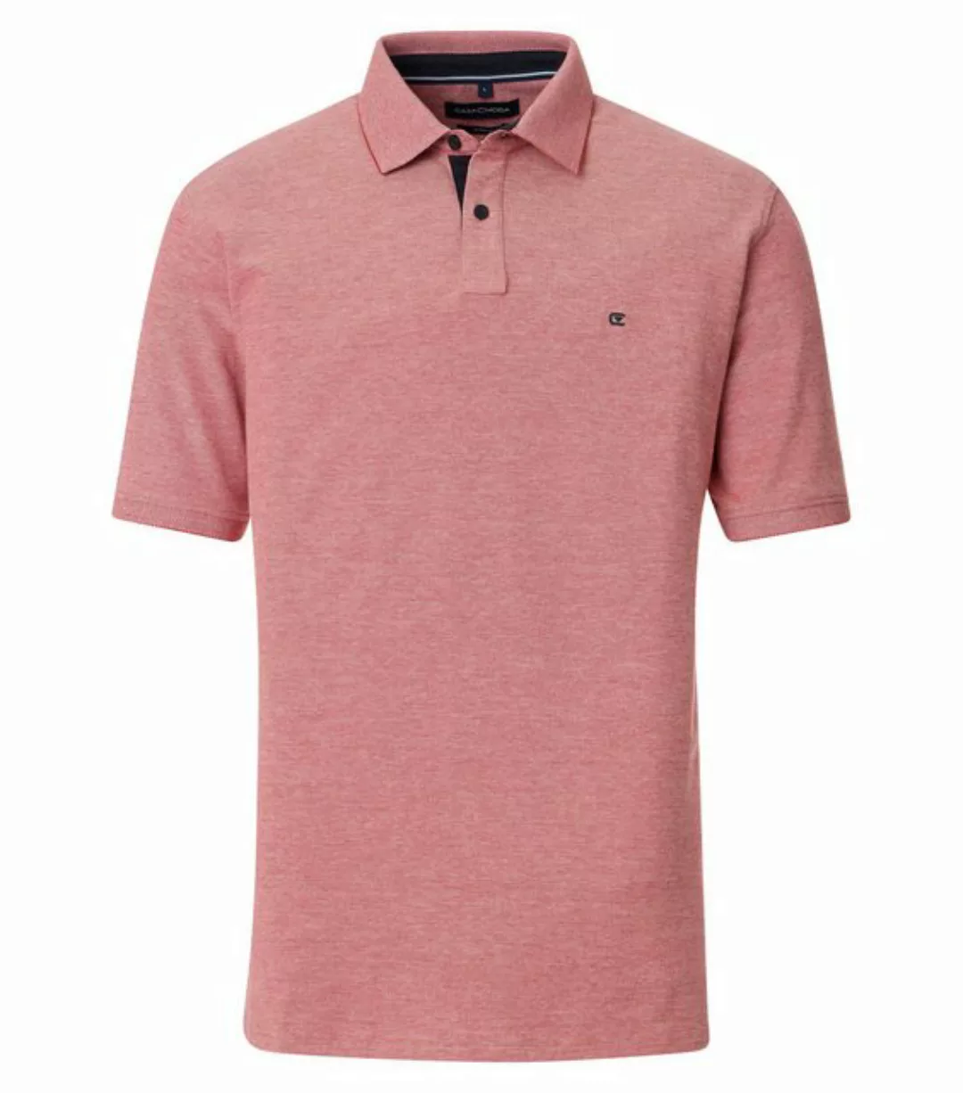 CASAMODA T-Shirt Polo-Shirt uni 004470 günstig online kaufen