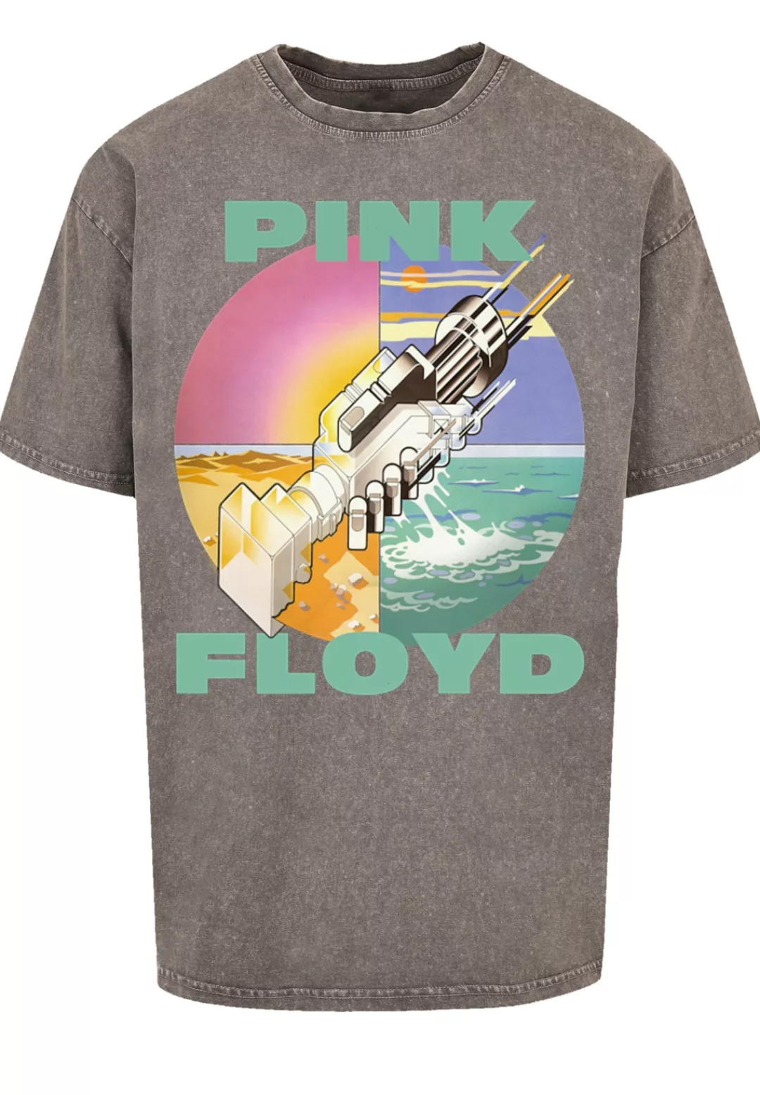 F4NT4STIC T-Shirt "Pink Floyd Oversize T-Shirt", Print günstig online kaufen